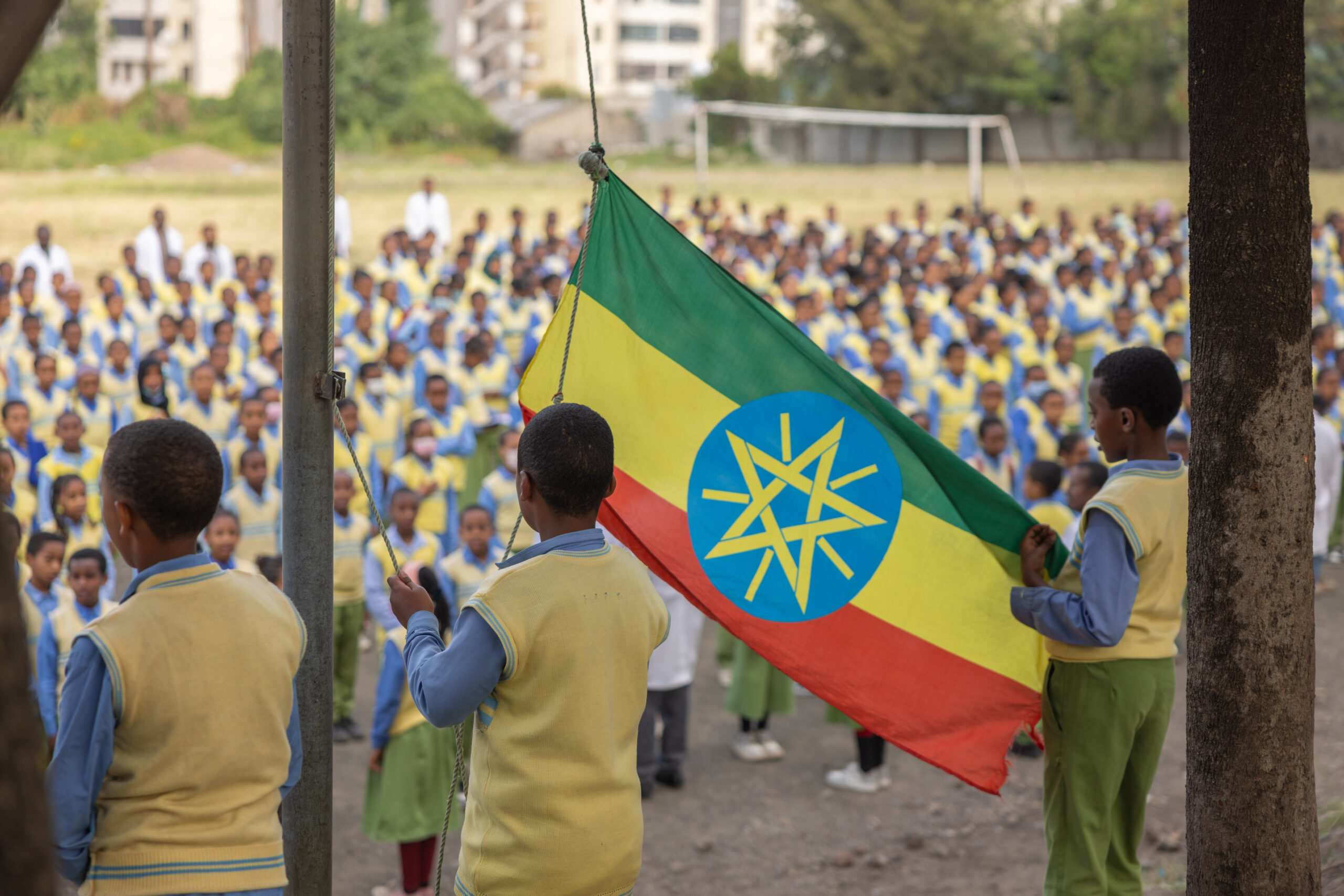 STUDENT FLAG CEREMONY